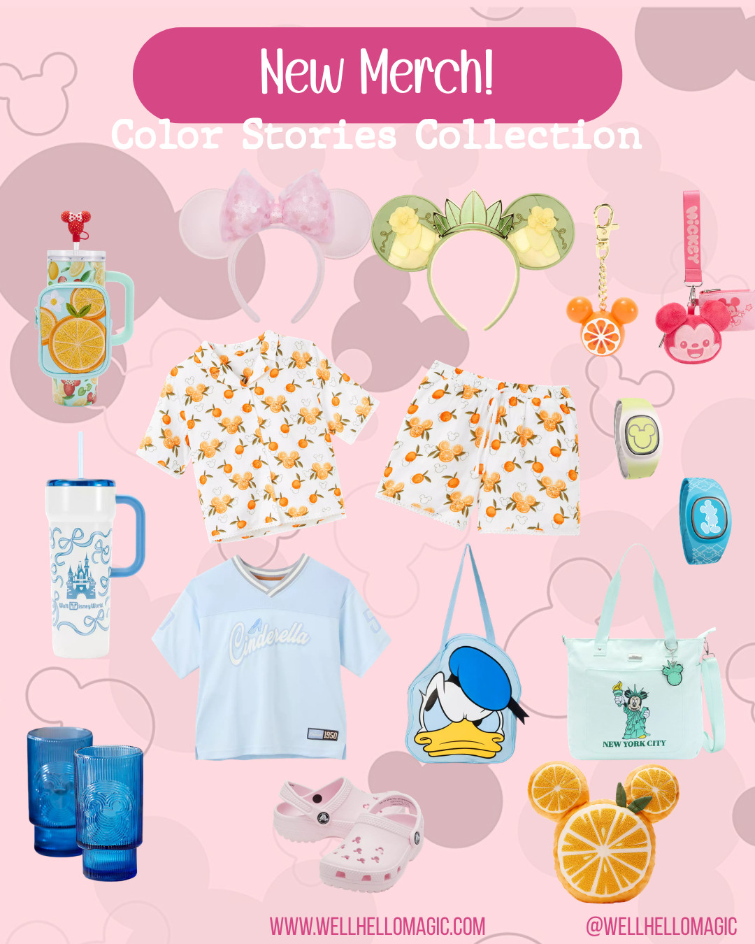 The Disney color stories collection comprises trending color palettes to help you exemplify your moods and suit your aesthetics. This vibrant line brings color and magic into your life! ✨ For clothes they have comfy Disney themed T-shirts, summer sets, plenty of Disney character tote bags, and colorful Disney bands. At home you can decorate with vibrant Disney inspired cups, blankets, plates and pillows. This collection has something for everybody, and every color of the wind.  Save this pin for more collection drops!🌈 

 #LTKgrwm #LTKHome #LTKSaleAlert