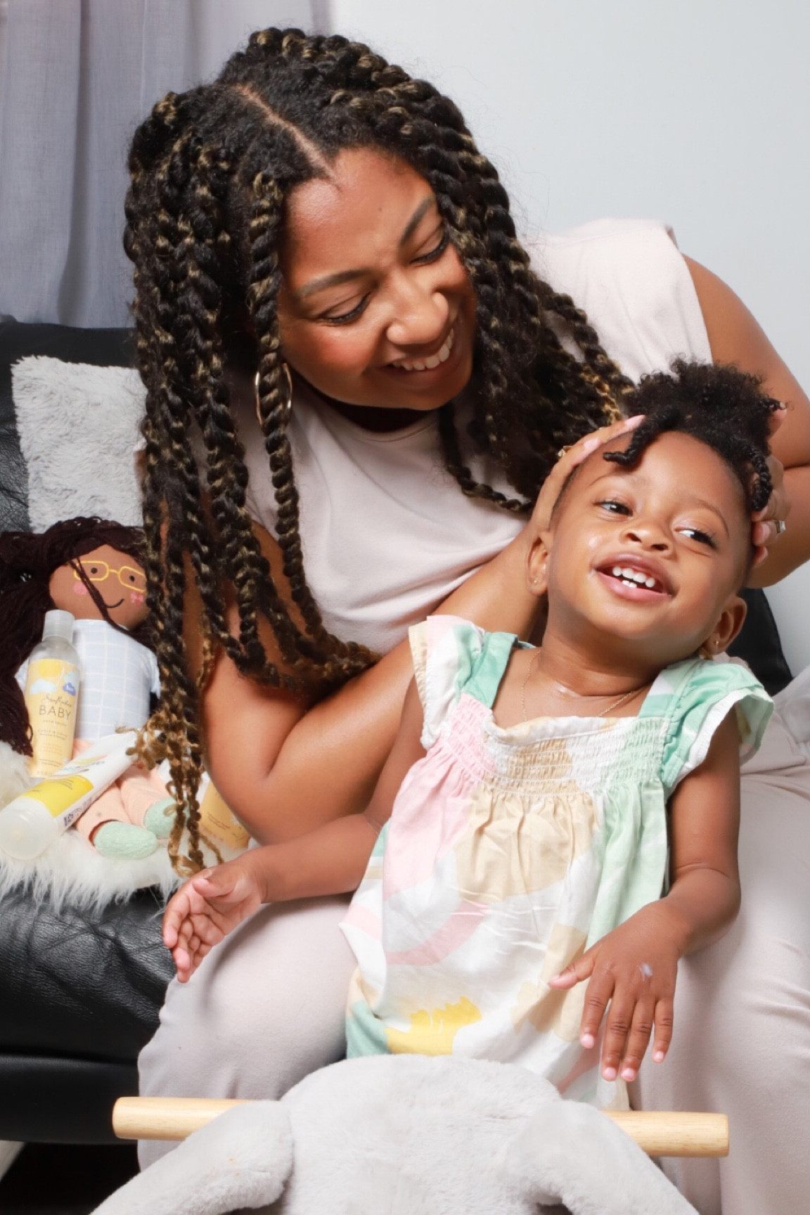 Let’s get ready with Little Miss Temple. School is over which means Temp gets to spend more time with her cousins aka Camp Grandma ☺️. I bathed and moisturized her with one of our favorites @babydovecare Melanin Rich Line. It’s formulated perfectly for her skin, sensitive, hypoallergenic, tear free and keeps her skin soft. Then we got into that hair. Though Temp loves her hair done she is not always a fan of the process lol so a little entertainment and including her in the process goes a long way. Of course I use our tried and true @sheamoisturebaby Shea, Chamomile and Argan collection. The detangler and leave-in are formulated to keep her curls hydrated and soft which helps make the process quicker and super easy to style her hair. She loved it! All of our products are available at @Target and linked in my LTK. 

Let me tell you, Temple is such a girl’s girl and I love it. Everything now is “it’s so pretty and it’s so cute” 🥹

#TargetPartner #Curlyhairbaby #BabyCare 




#LTKsalealert #LTKbaby #LTKfamily