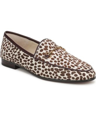 Sam Edelman Women's Loraine Tailored Loafers - Grey Sequin Metallic | Macy's