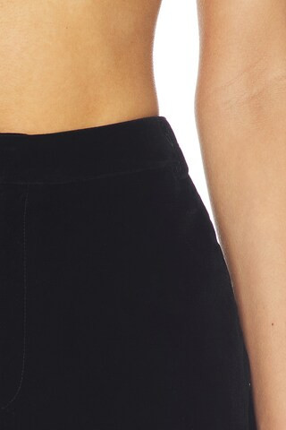 Jacinth Hot Short in Black Velvet | Revolve Clothing (Global)