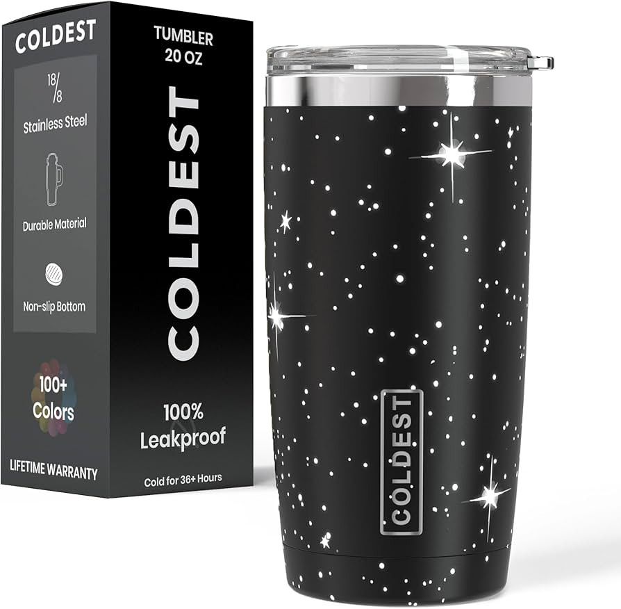 Coldest Coffee Tumbler Cups - 100% Spill Proof Tumbler - Stainless Steel Double Insulated - Leakp... | Amazon (US)