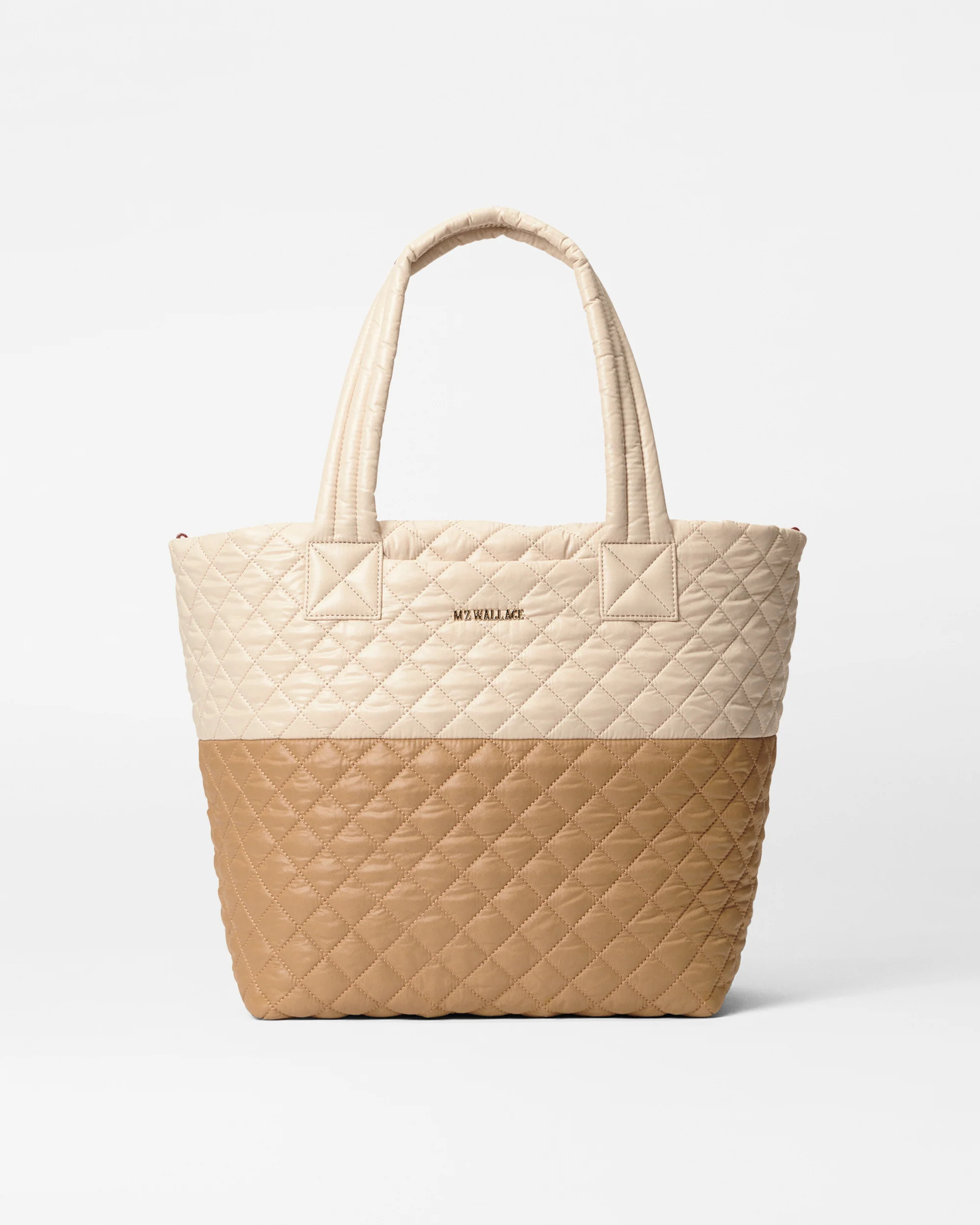 Buff/Caramel Medium Metro Tote Deluxe | MZ Wallace