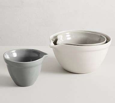 Rhodes Stoneware Mixing Bowls - Set of 3 | Pottery Barn (US)