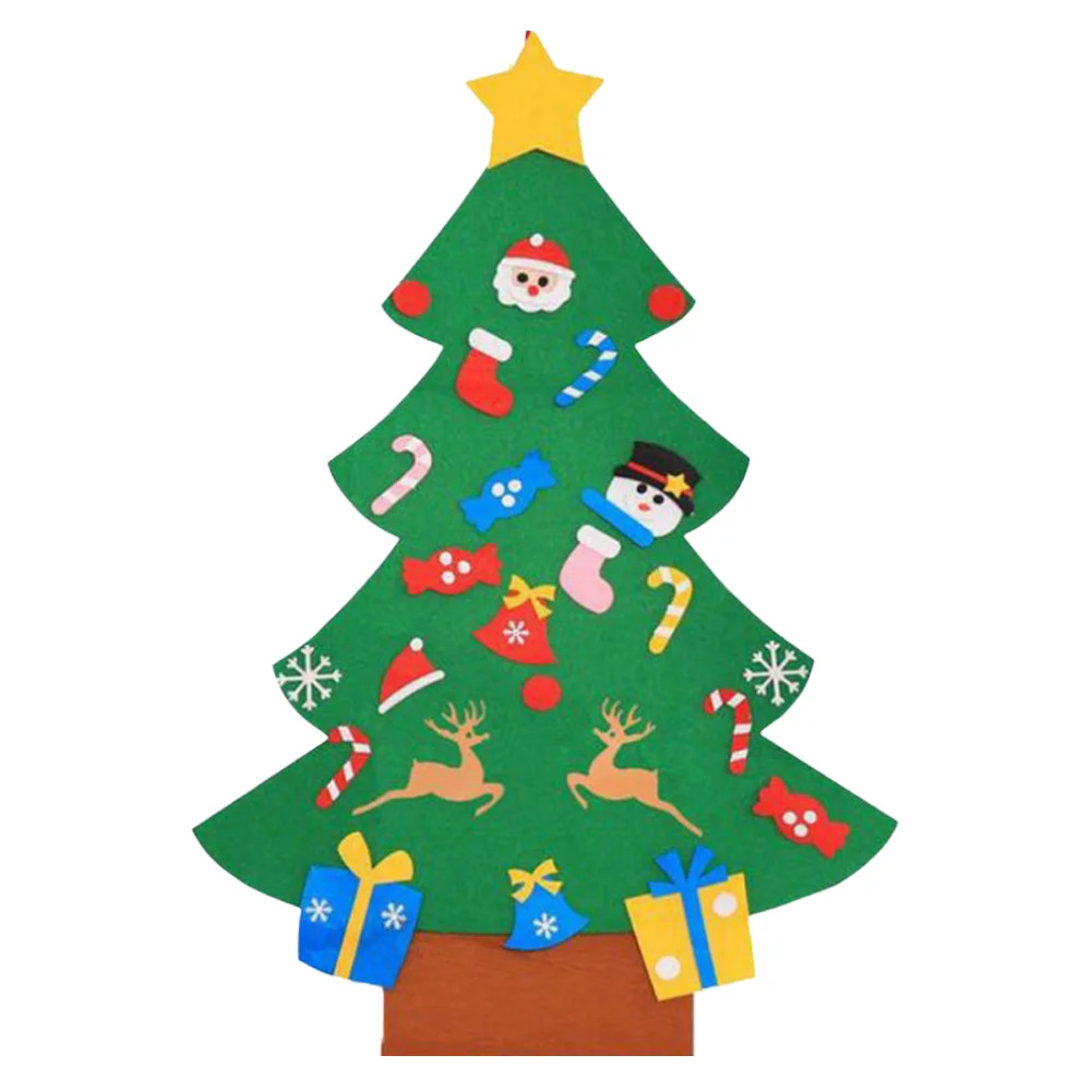Felt Christmas Tree - for Kids , Wall Hanging Christmas Tree Decorations - Walmart.ca | Walmart (CA)