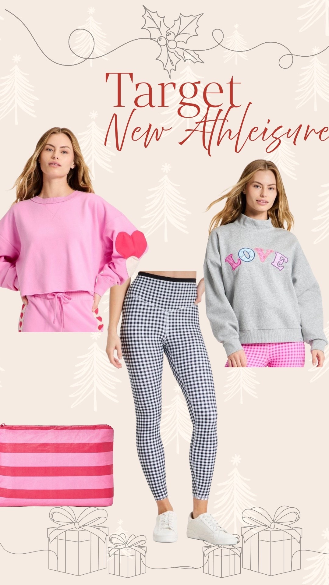 Cutest workout / athleisure line just launched at target ! Valentine’s Day pull over sweatshirts ! 

#LTKFindsUnder50 #LTKGiftGuide #LTKActive