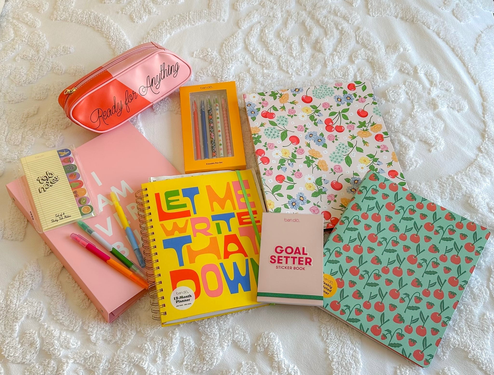 Productivity, but make it pretty. ✨

#StationeryAddict #PlanWithMe  #StudyAesthetic #OrganizedLife #PrettyProductive #BandoVibes #BandoGirl #LiveColorfully #WorkCute #StudyInspo 

#LTKHome #LTKU #LTKFindsUnder50