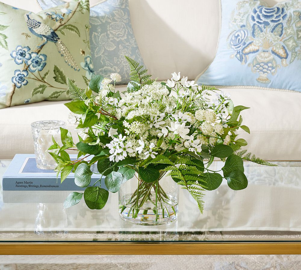 Faux Composed Wild Mixed Greens | Pottery Barn (US)