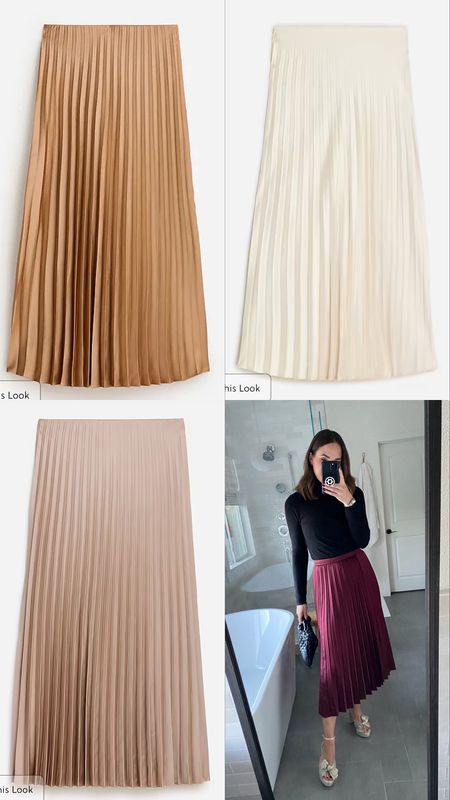 Pleated skirts are for ALL seasons! Snag my favorite one 50% off in these great neutral colors. 

#LTKFindsUnder100 #LTKOver40 #LTKSaleAlert