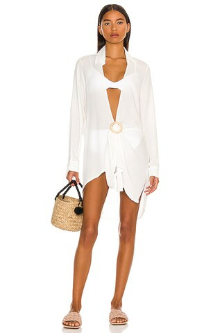 PQ Millie Tie Cover Up in Water Lily from Revolve.com | Revolve Clothing (Global)