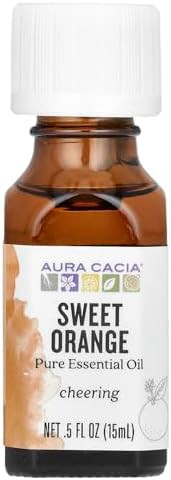 Aura Cacia 100% Pure Essential Oil Brightening Orange Sweet (citrus Sinensis) - 0.5 Oz | Amazon (US)