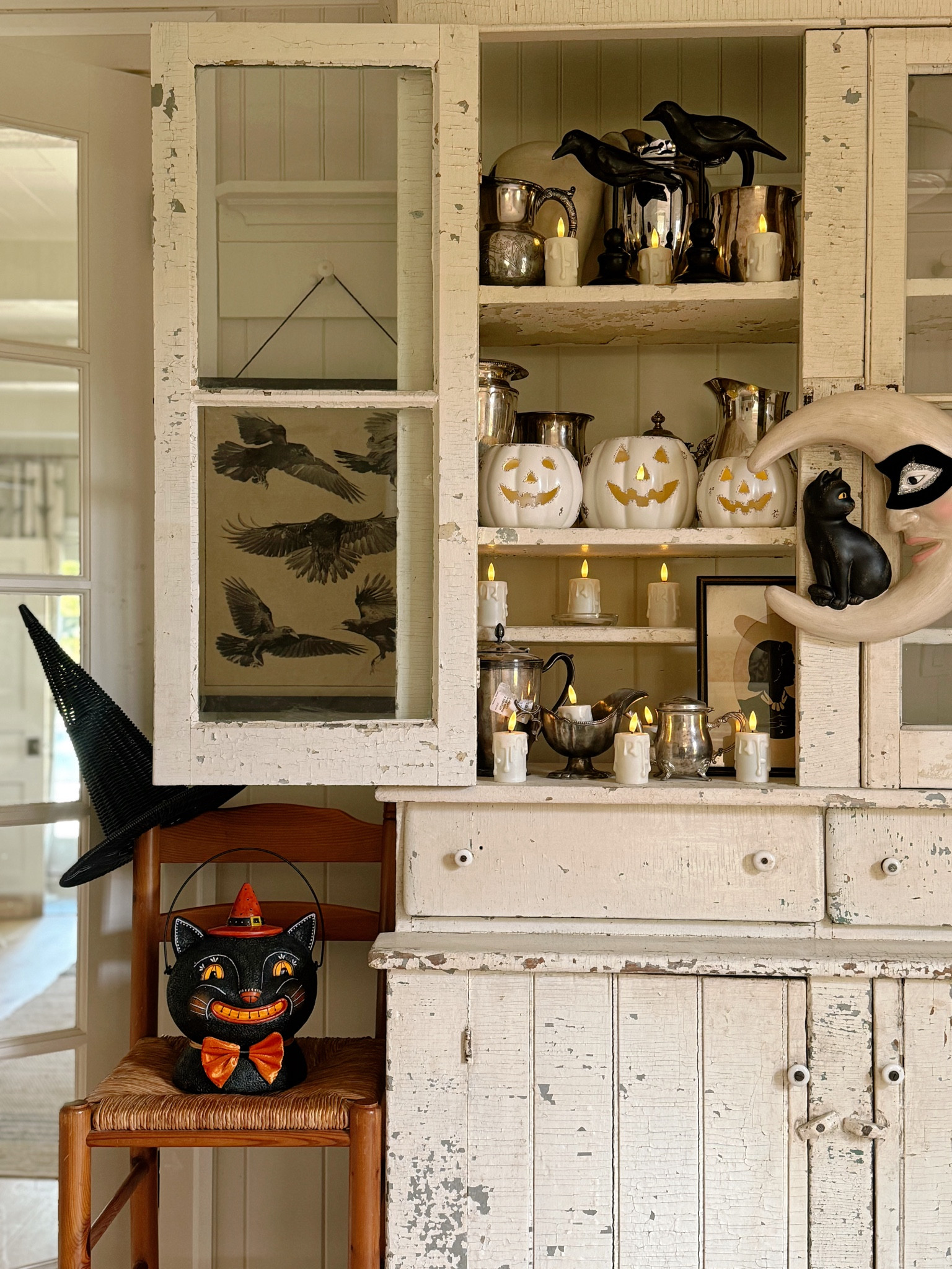 Cozy cottage Halloween decor from my cozy cottage decor line with qvc! 

#LTKHome #LTKSeasonal #LTKFallSale