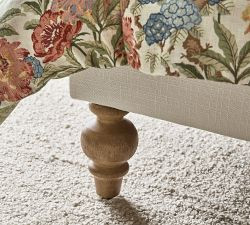 Augusta Upholstered Platform Bed | Pottery Barn (US)