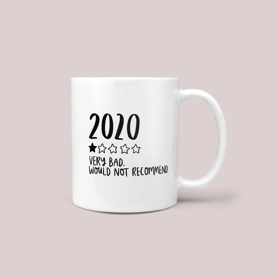 Funny Topical Mug | 2020 Very Bad Would Not Recommend Mug | Secret Santa Gift | Coworker Gift | F... | Etsy (US)