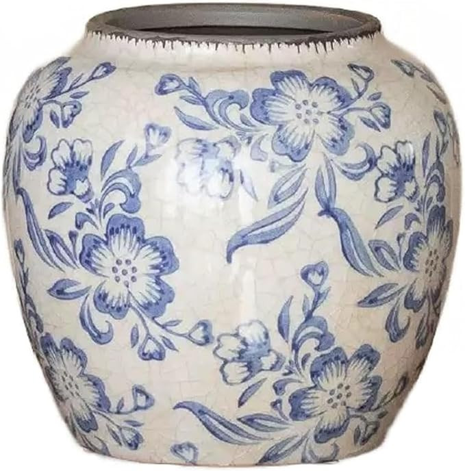 Vases Coffee Shop Ceramic Ornament Decor Flower Arrangement Desktop Living Room Dining Table Hote... | Amazon (US)