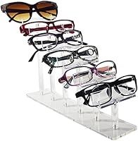 MOOCA Acrylic 6 Tier Eyeglasses/Sunglasses / Pens Stand Holder | Amazon (US)