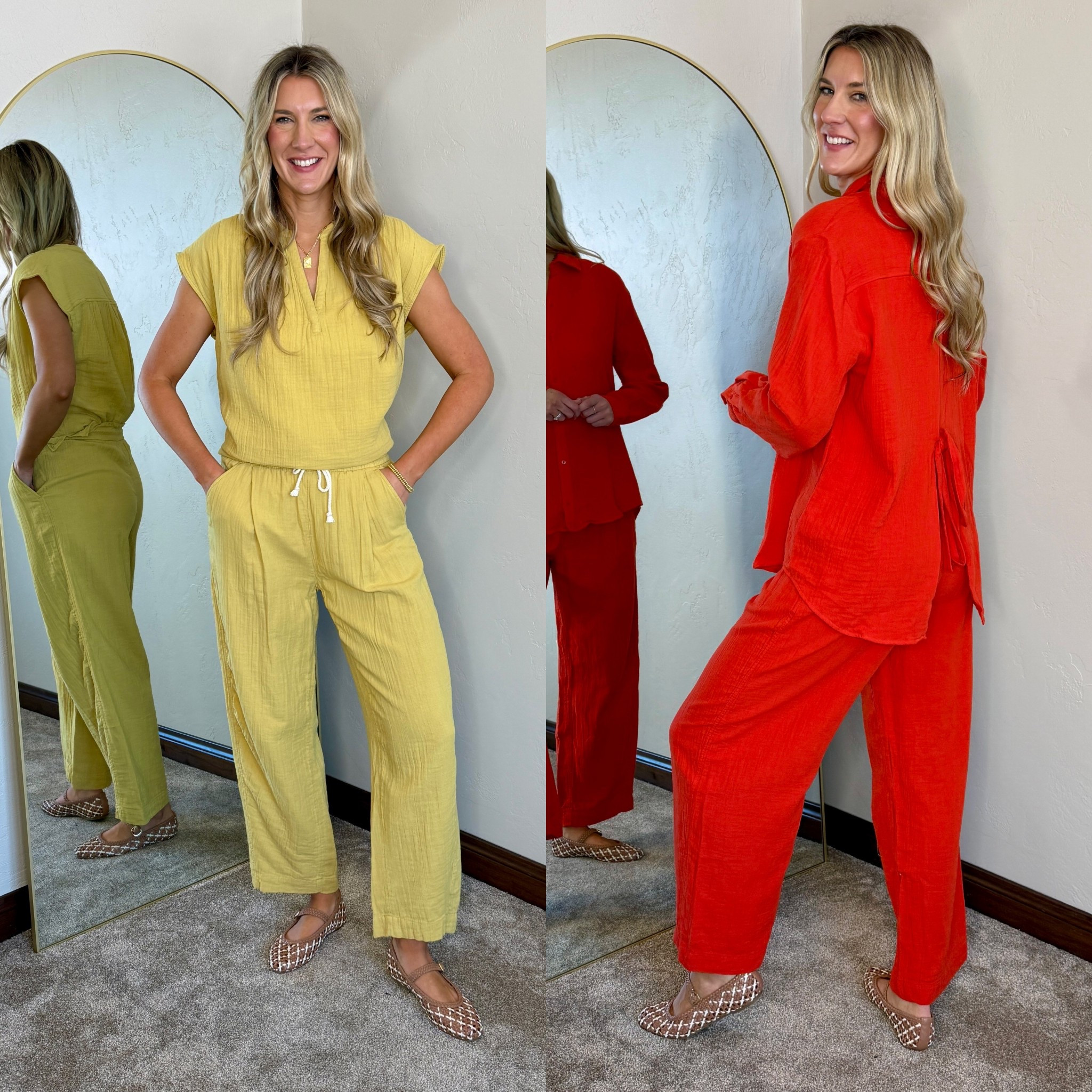 Wearing my true medium tall- felt the orange top ran big 

Vacation, tall sets, linen gauze, summer, beach, pool coverup swim 

#LTKSwim #LTKSeasonal #LTKTall