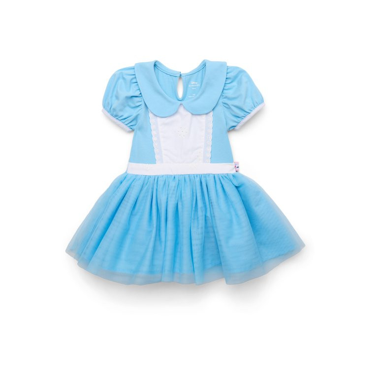 Alice in Wonderland Toddler Girls Cosplay Tutu Dress with Puff Sleeves, Sizes 12M-5T | Walmart (US)