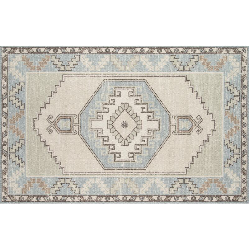 Karima Rug, Light Blue | One Kings Lane