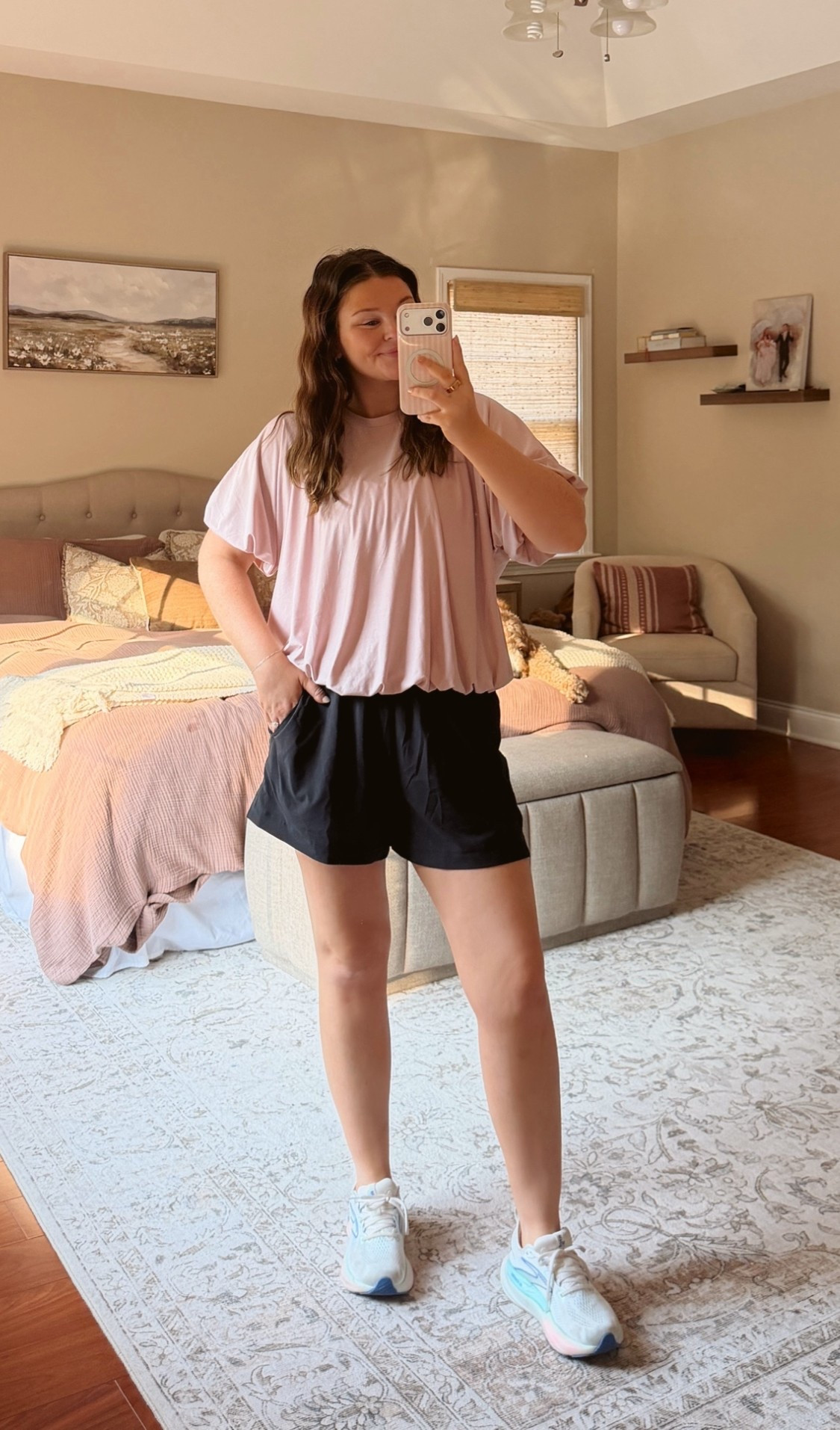 gym ootd! 

large in top, medium in shorts