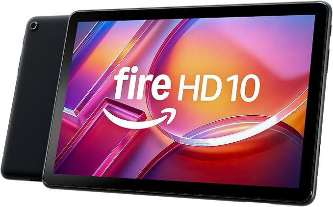 Amazon Fire HD 10 tablet (newest model) built for relaxation, 10.1" vibrant Full HD screen, octa-... | Amazon (US)