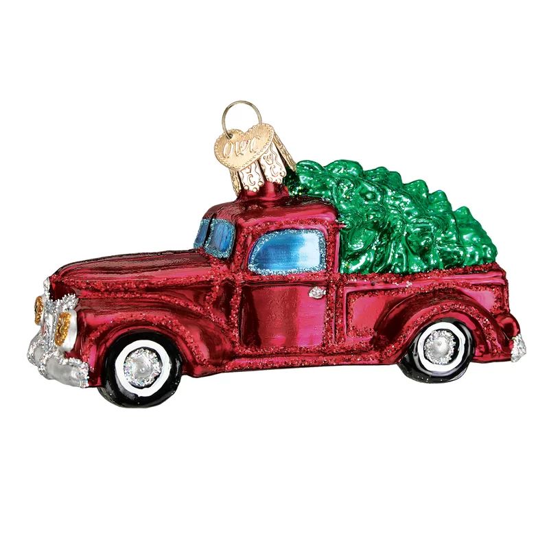 Old Truck with Tree Ornament | Wayfair North America