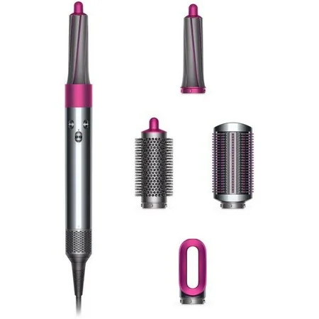 Dyson Airwrap Hair Styler Volume + Shape - Fuchsia/Iron [Electronics] | Walmart (US)