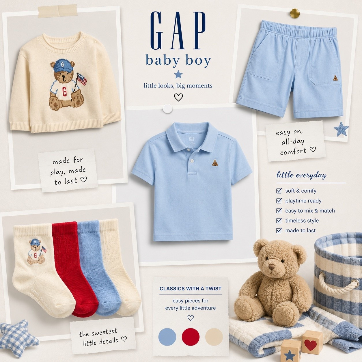 Cutest gap finds for my baby boy 
🩵❤️

#LTKkids #LTKbaby #LTKkids