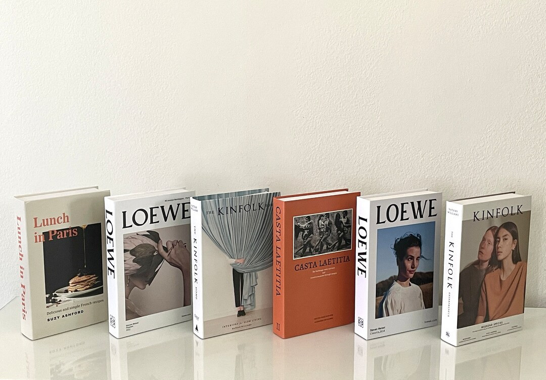Decorative Coffee Table Books / Luxury Display Decor Book Sets - Etsy | Etsy (US)