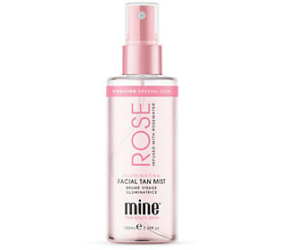 MineTan Illuminating Rose Water Tan Mist | QVC
