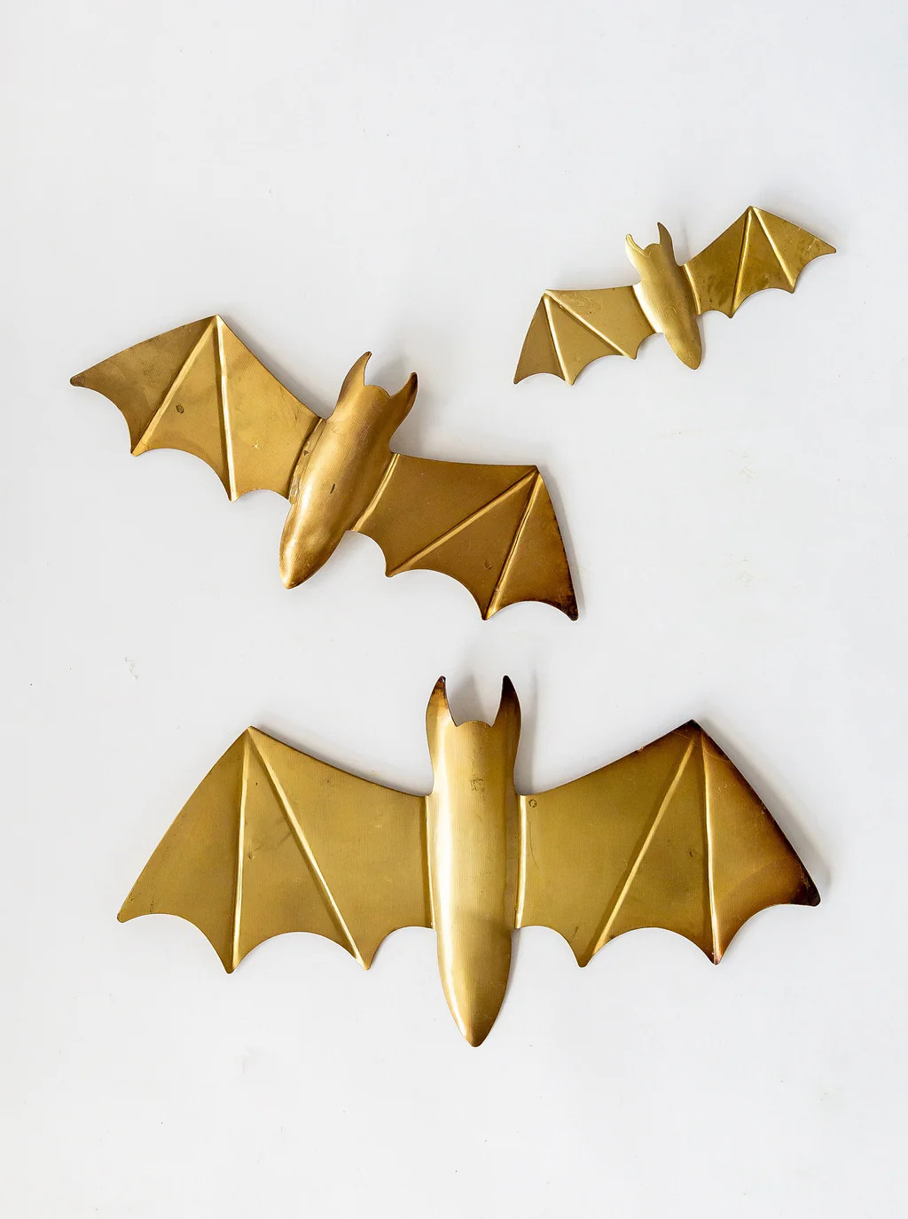 Brass Wall Bats | Set of 3 | House of Jade Home