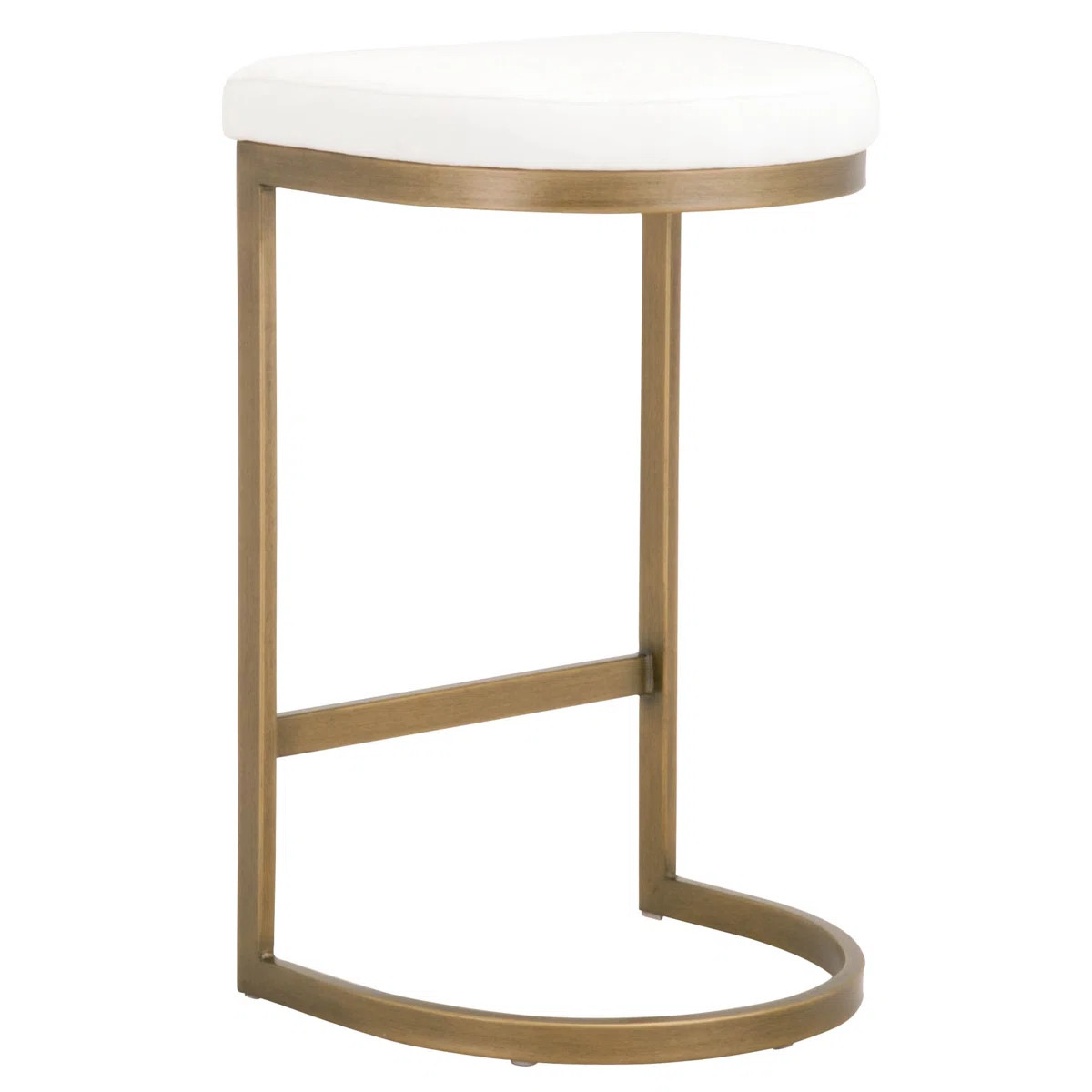Kocher Upholstered Counter Stool with Metal Frame | Wayfair North America