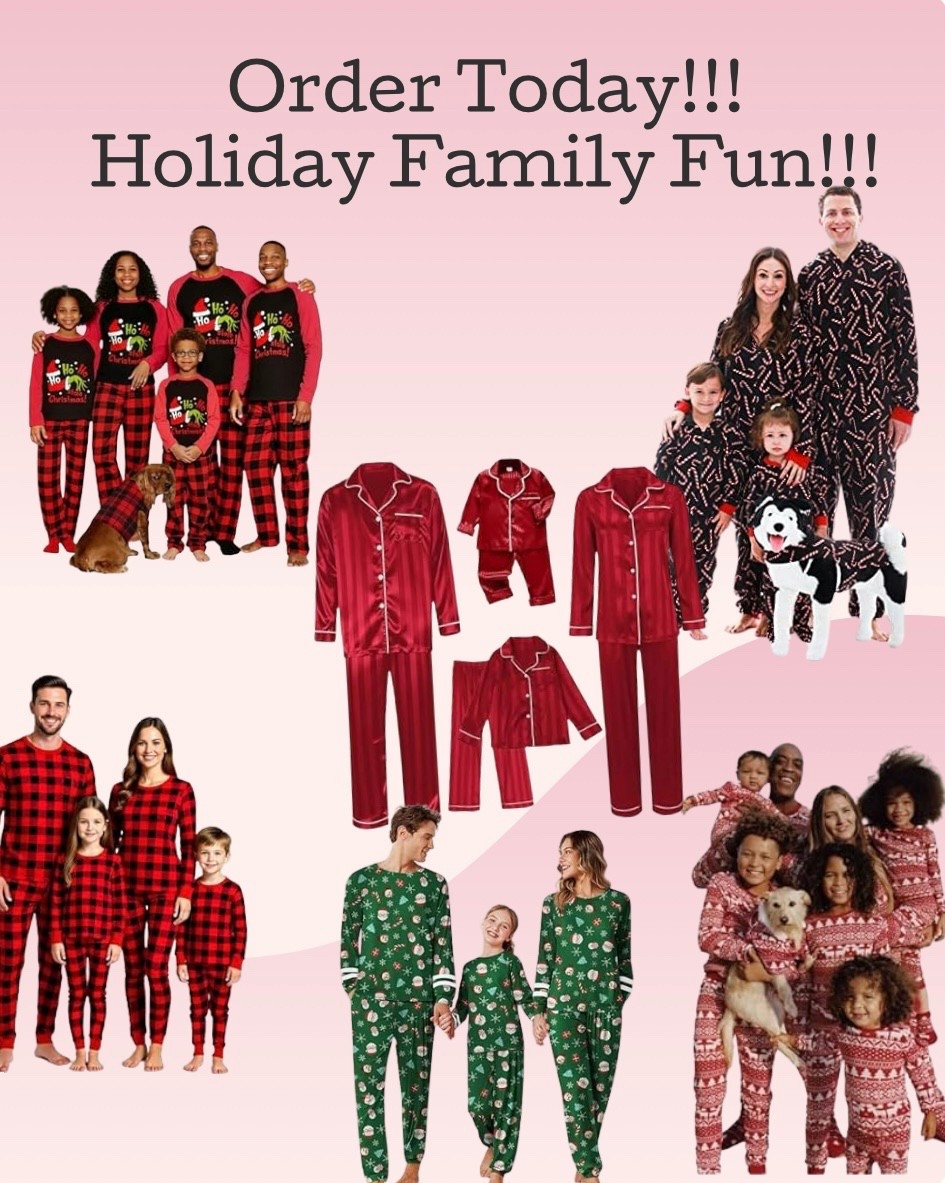 It’s not too late to order. Take perfect holiday pictures and wear these sets all season!! 

#LTKGiftGuide #LTKmomlife #LTKHoliday