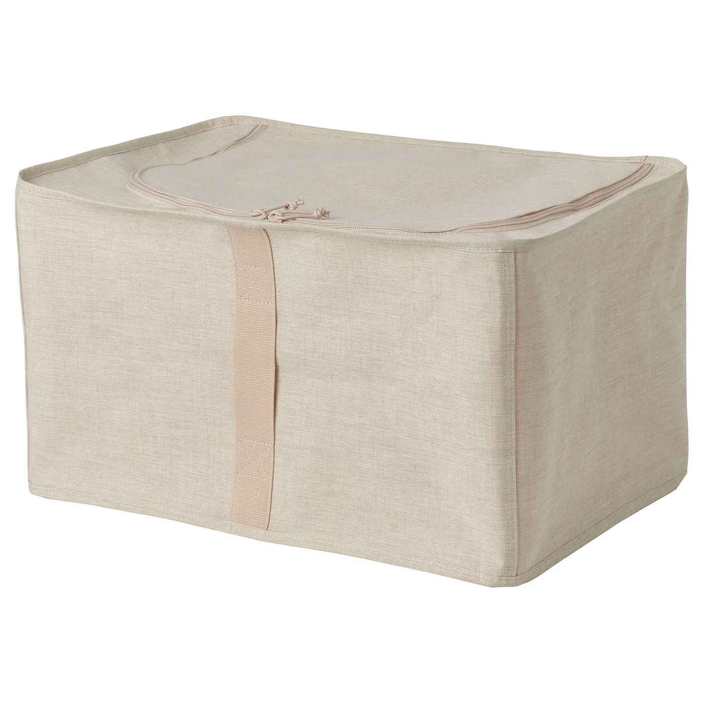 PURRPINGLA Storage case, textile/beige, 13x20x11 " | IKEA US
