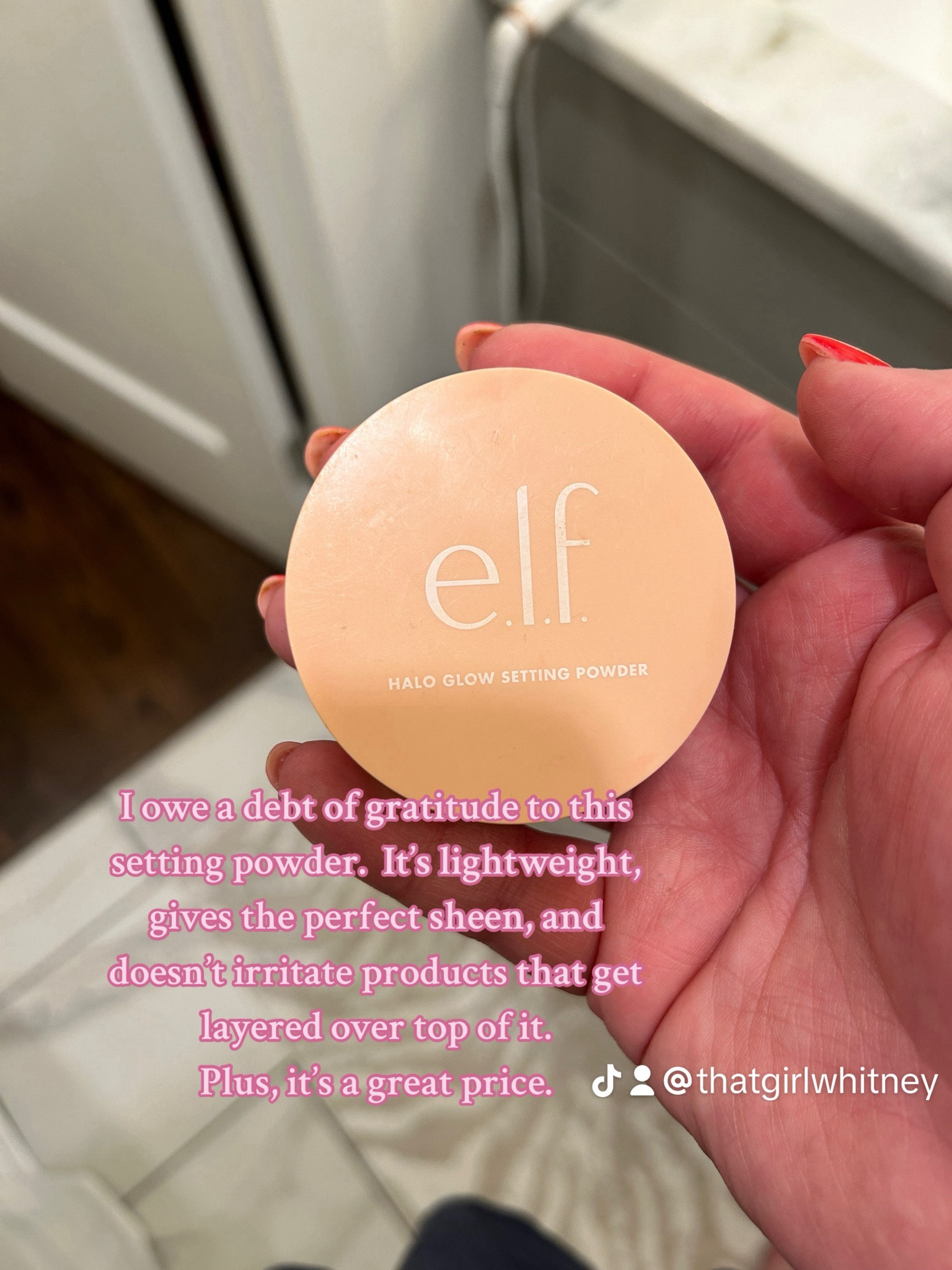 This Elf Halo Glow powder is perfection! I love how light it is and it gives a perfect sheen! Plus it’s only $8!

#LTKplussize #LTKbeauty #LTKxTarget