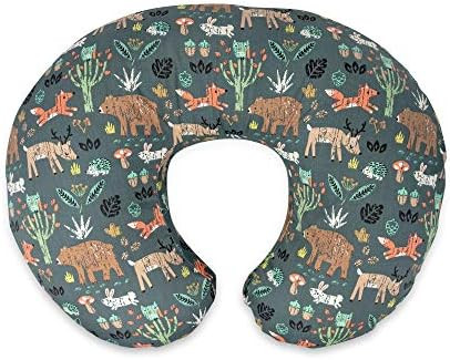 Boppy Original Nursing Pillow & Positioner, Green Forest Animals, Cotton Blend Fabric with Allove... | Amazon (US)