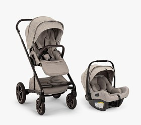 Nuna MIXX™ Next + PIPA™ aire RX Travel System, Droplet Dot | Pottery Barn Kids