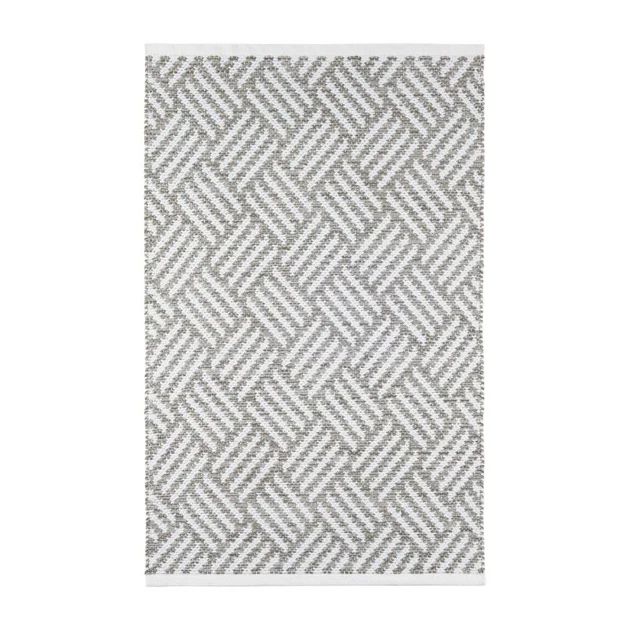 Sailors Knot Indoor/Outdoor Rug - Platinum | Cailini Coastal