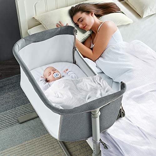 RONBEI Baby Bassinet Bedside Sleeper,Easy to Assemble Bassinets for Baby/Infants | Amazon (US)