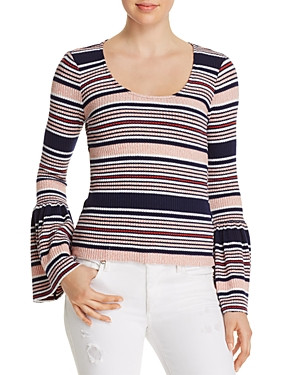 Splendid Striped Bell Sleeve Top | Bloomingdale's (US)