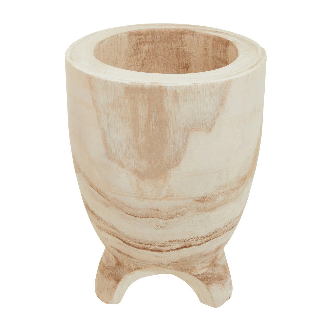 Cooperton Handmade Wood Cachepot | Wayfair UK