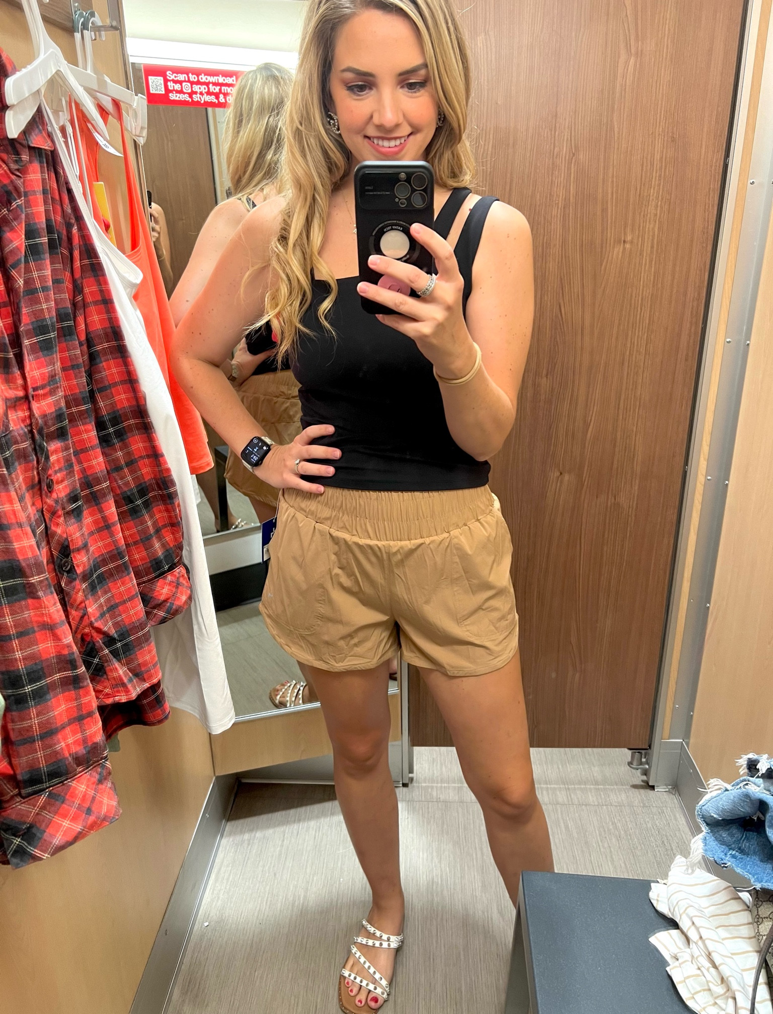 This workout top is so comfy! It also works are a casual too too! Has a built in bra and shorts are a good Lululemon dupe! Top and bottoms are size medium
#target #targetstyle

#LTKfindsunder50 #LTKfitness #LTKstyletip