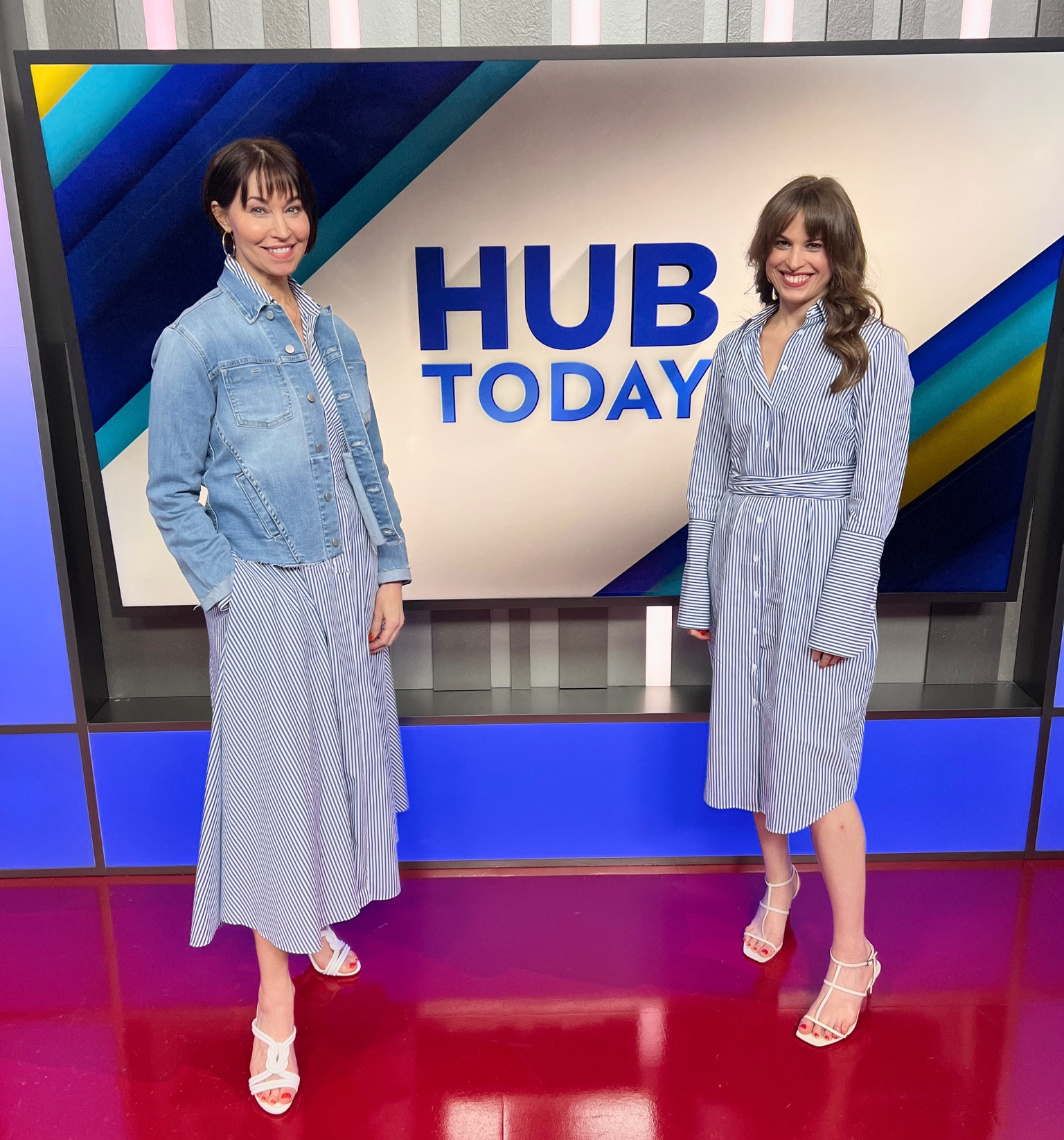 Looking for a fabulous blue & white striped dress and/or blue jean jacket to wear all summer long? We found the perfect styles for you! #dress #mididress #stripes #blueandwhite #jeanjacket 

#LTKSeasonal #LTKworkwear #LTKstyletip