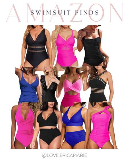Here are some midsize friendly swimsuits you can check out for Spring and Summer! 
#amazonfinds #swimsuitfinds #affordablestyle

#LTKstyletip #LTKSeasonal #LTKswim