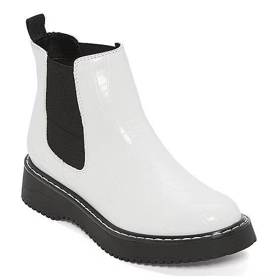 Arizona Womens Fleetwood Chelsea Boots Block Heel | JCPenney