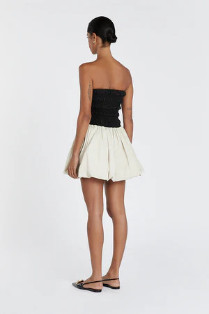 STEVIE BLACK AND STONE MINI DRESS | DISSH