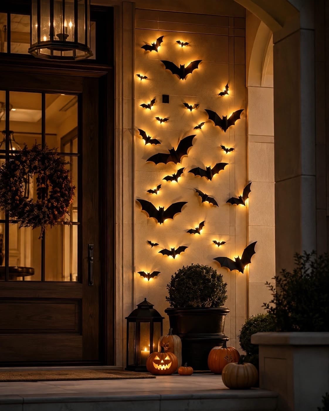 Best Halloween find! Light up bats! 🦇 

Halloween decor, Halloween bats, fall decor, amazon