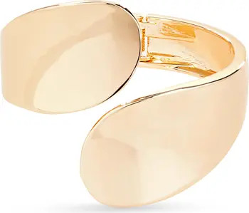 Round Edge Bypass Hinge Bracelet | Nordstrom