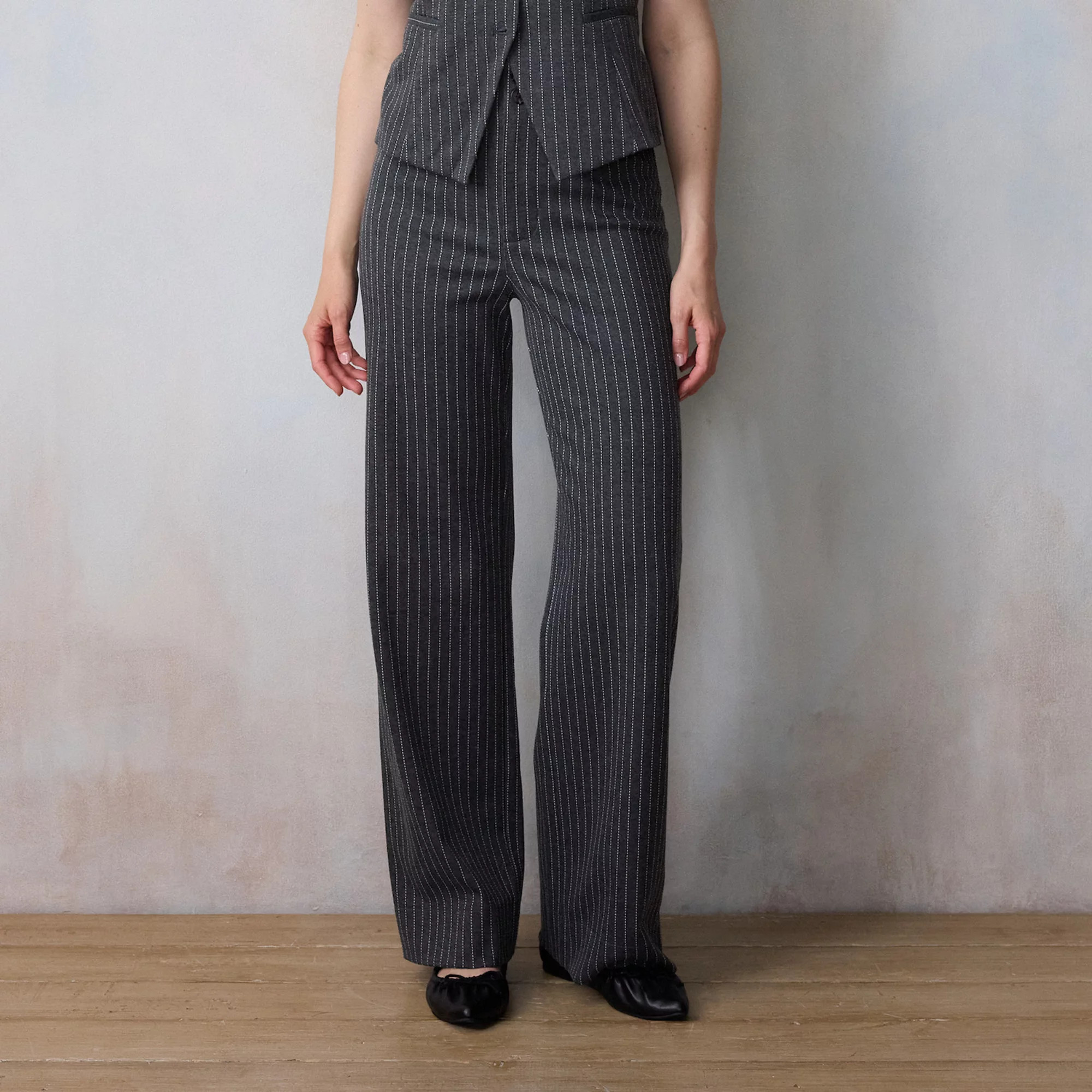 Petite LC Lauren Conrad Wildflower Super High Rise Wide Leg Pants | Kohl's