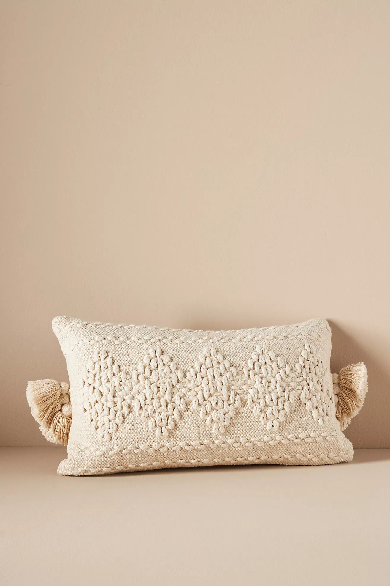 Embroidered Stina Pillow | Anthropologie (US)
