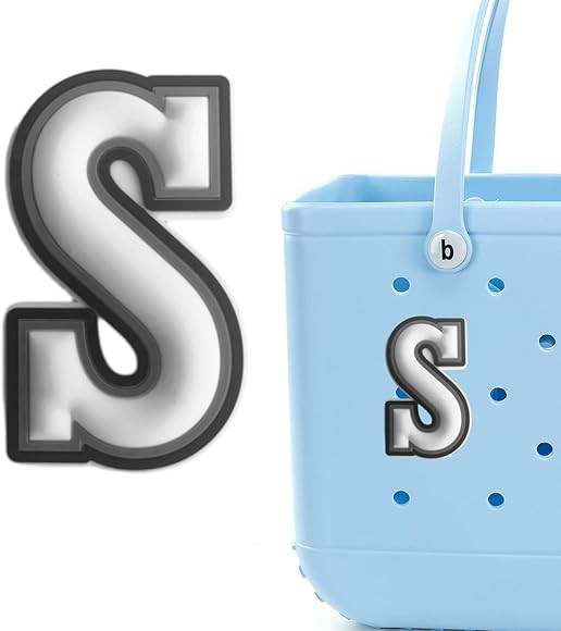 Letter Charms for Bogg Bag，Alphabet Lettering Accessories Charms Compatible with Bogg Bag Origi... | Amazon (US)